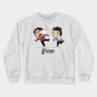 Festive Tiny Behrad and Nate Crewneck Sweatshirt